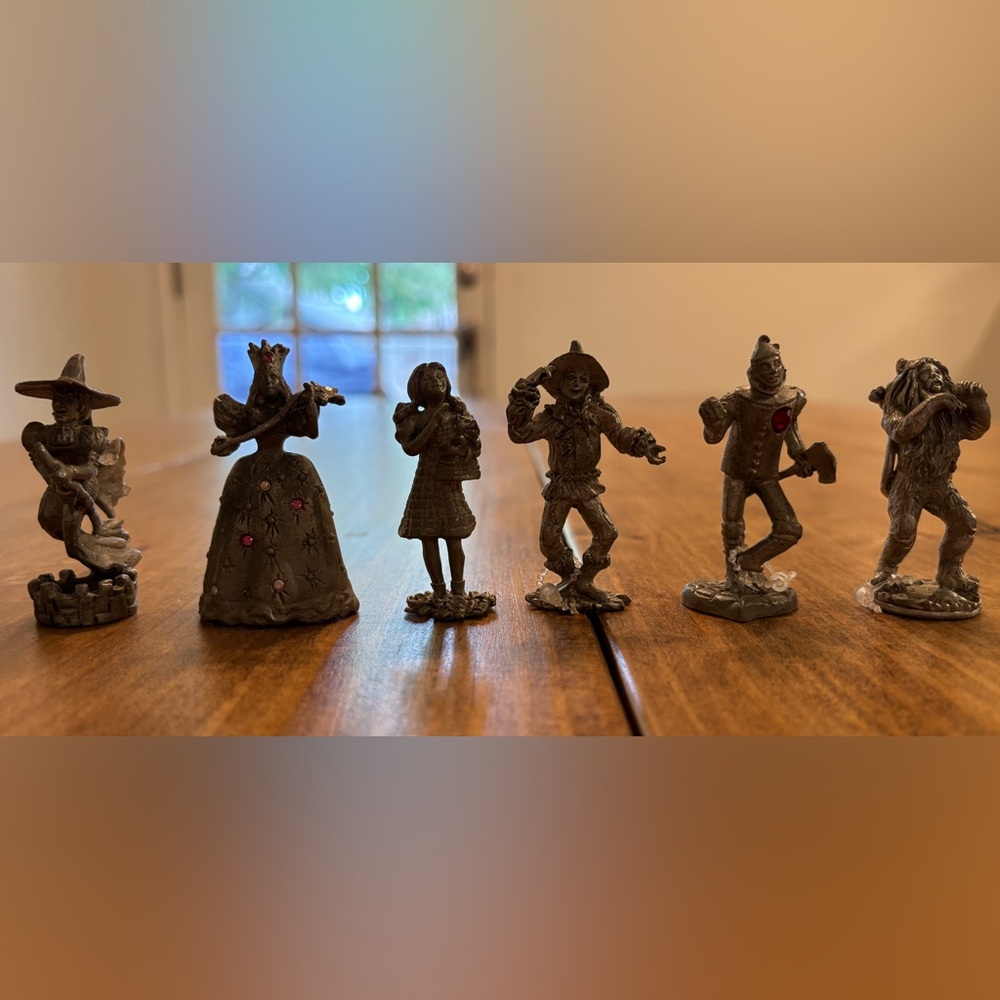Vintage Comstock Wizard of Oz Figurine Set of 6 - Picture 15 of 15
